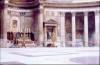 Tempel für alle Götter = Pantheon. Erbaut von Agrippa, einem freund des kaisers Augustus. Ist heute eine kirche!